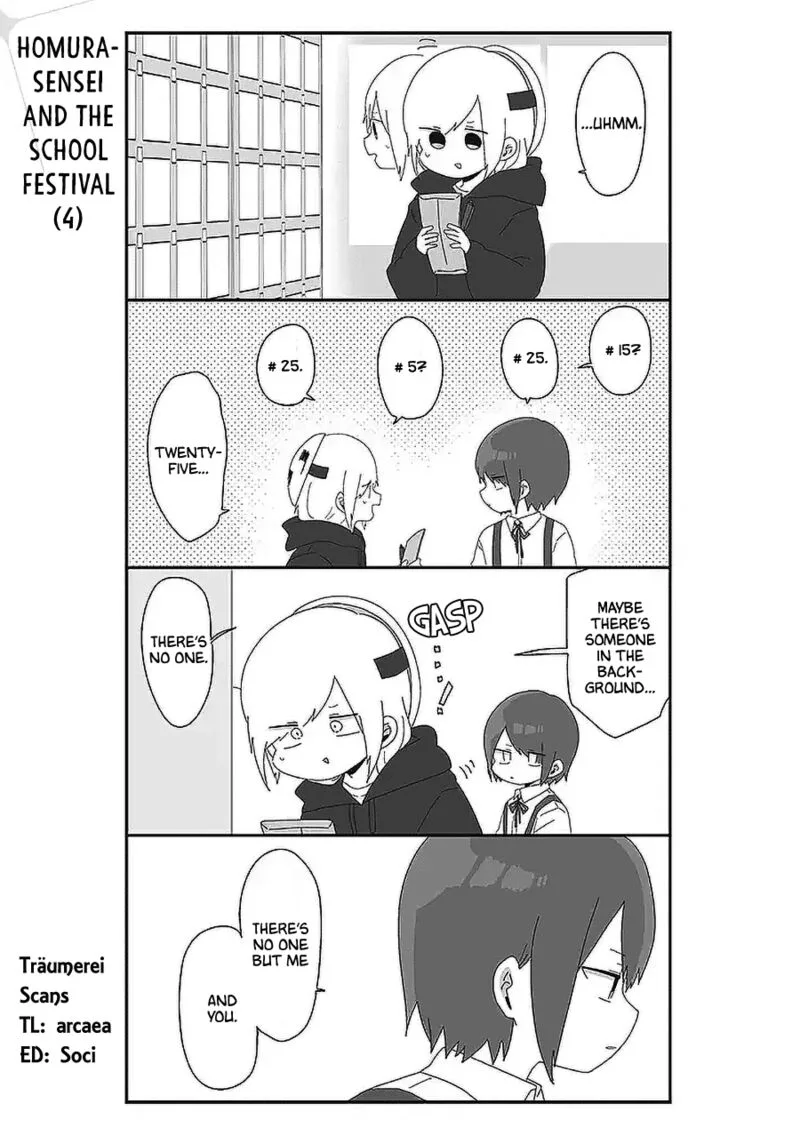 Homura-sensei wa Tabun Motenai Chapter 54 page 1