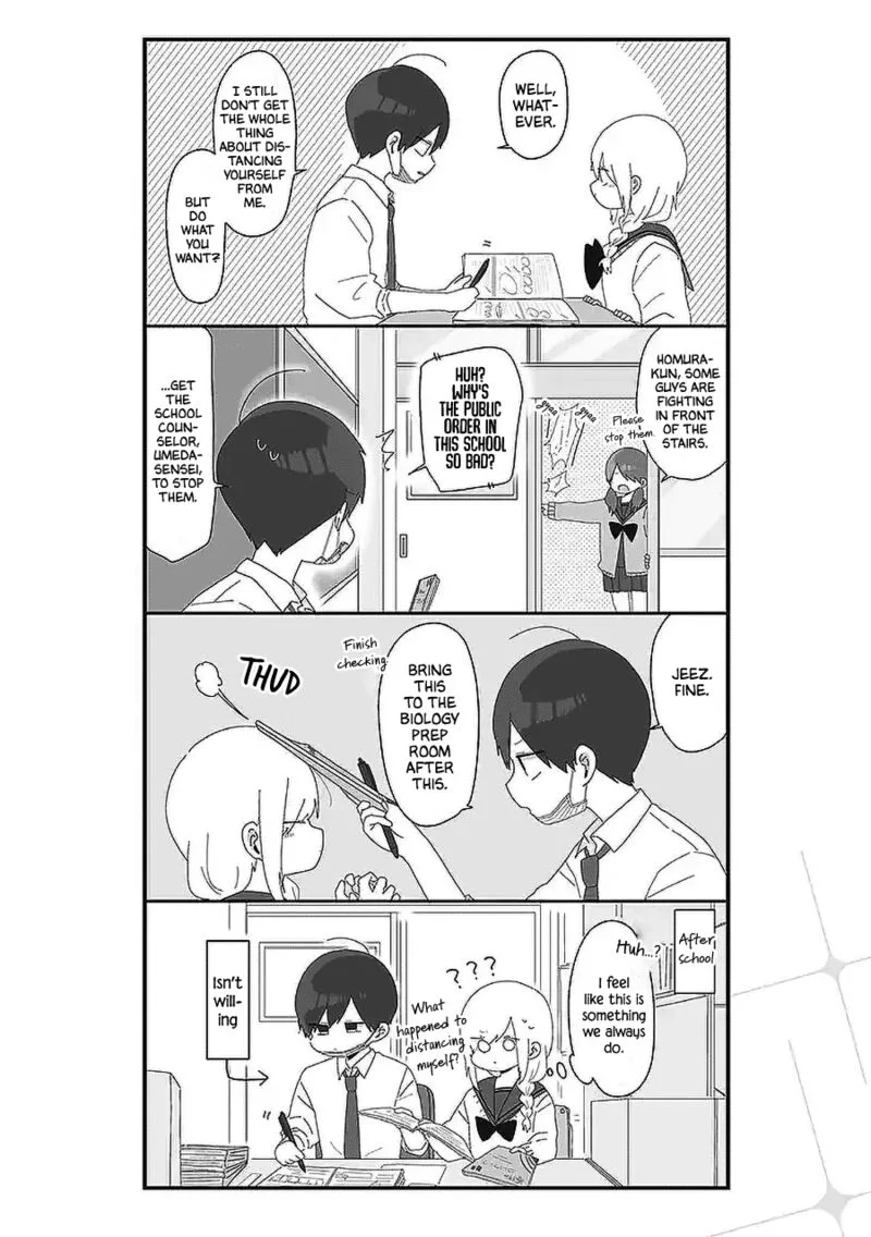 Homura-sensei wa Tabun Motenai Chapter 55 page 4