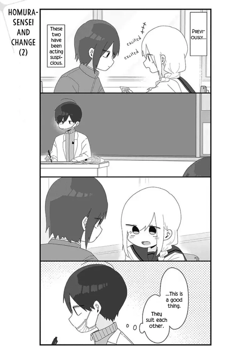 Homura-sensei wa Tabun Motenai Chapter 61 page 1