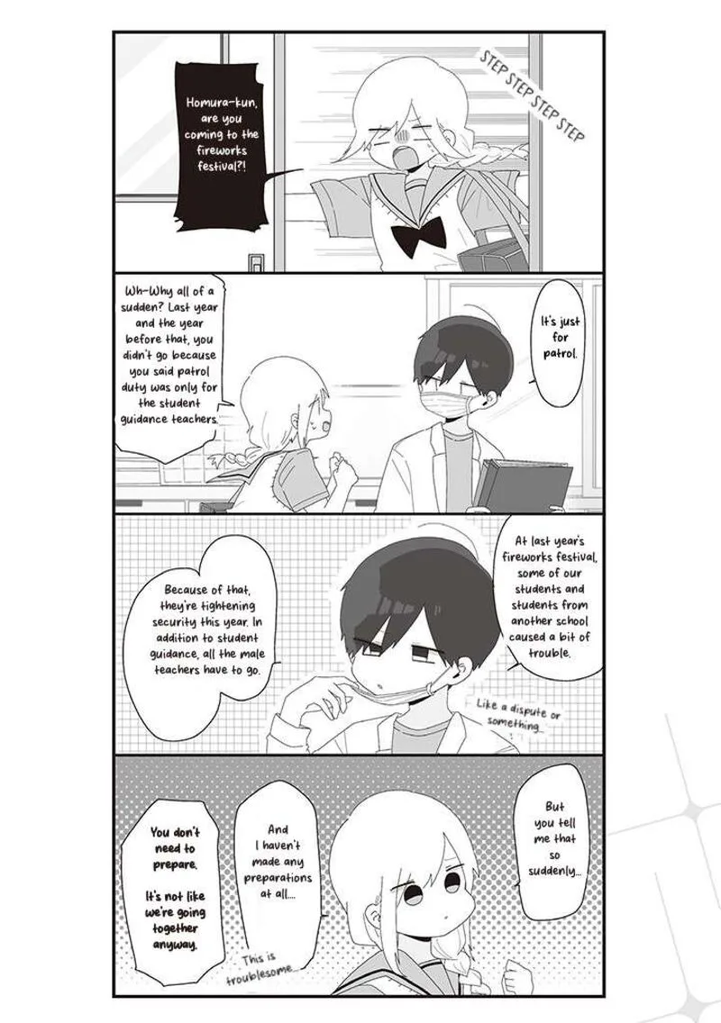 Homura-sensei wa Tabun Motenai Chapter 63 page 2