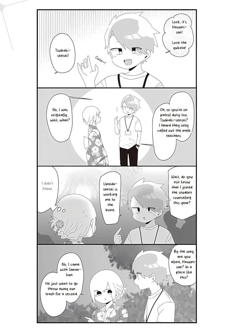 Homura-sensei wa Tabun Motenai Chapter 64 page 9