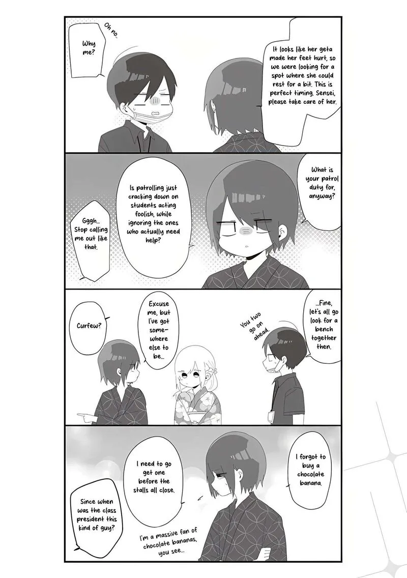 Homura-sensei wa Tabun Motenai Chapter 65 page 8