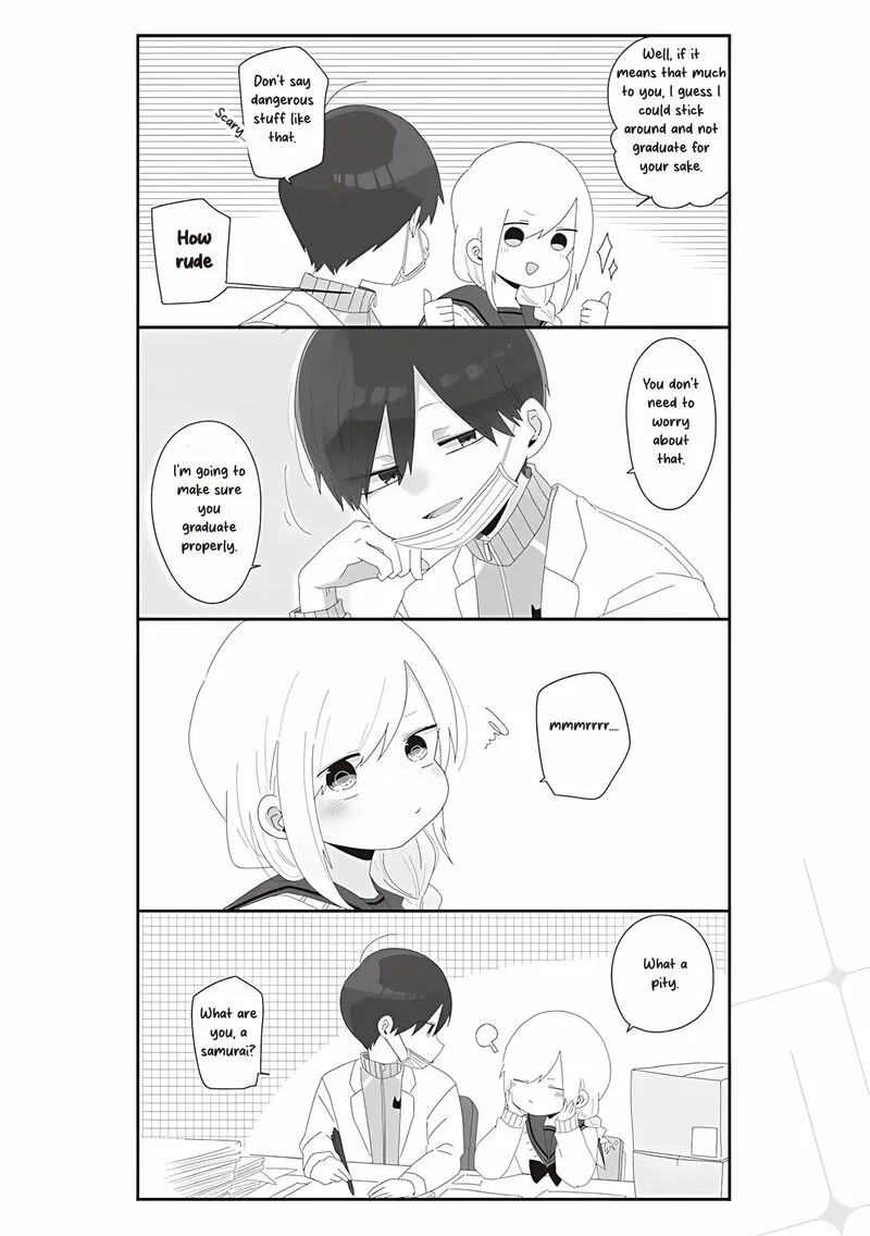 Homura-sensei wa Tabun Motenai Chapter 67 page 4