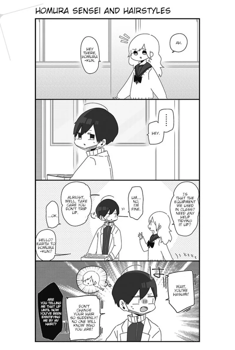 Homura-sensei wa Tabun Motenai Chapter 9 page 1