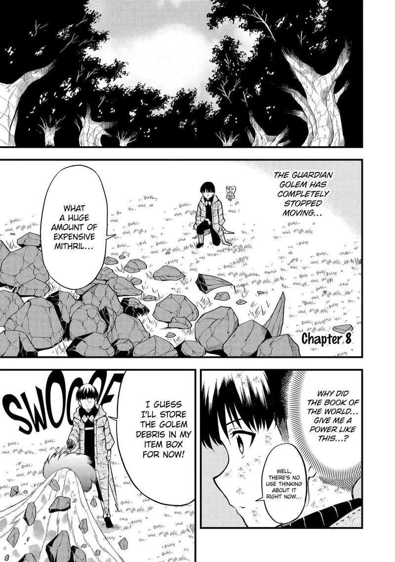 "Honyaku" no Sainou de Ore Dake ga Sekai wo Kaihen Dekiru Ken ~Hazure Sainou "Honyaku" de Kizukeba Sekai Saikyou ni Nattemashita~ Chapter 8 page 1