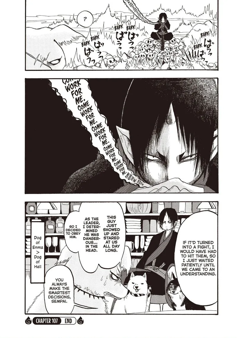 Hoozuki no Reitetsu Chapter 107 page 16