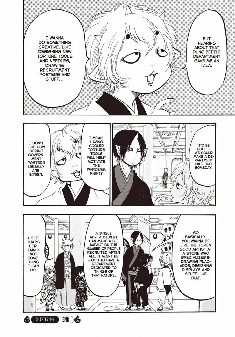 Hoozuki no Reitetsu Chapter 145 page 17