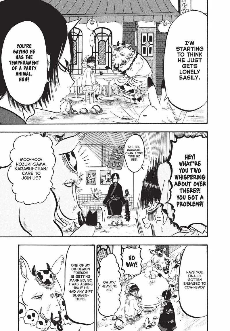 Hoozuki no Reitetsu Chapter 164 page 12