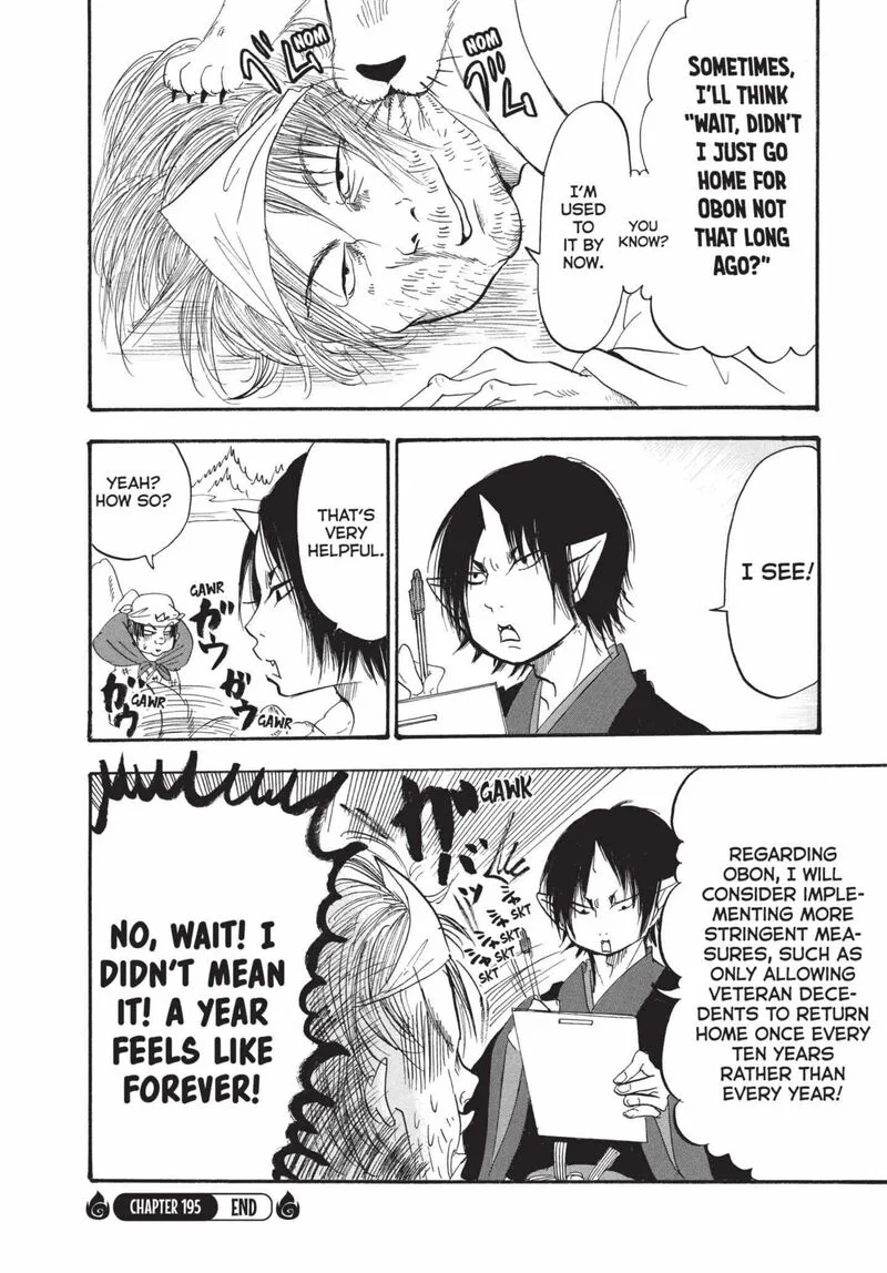 Hoozuki no Reitetsu Chapter 195 page 16