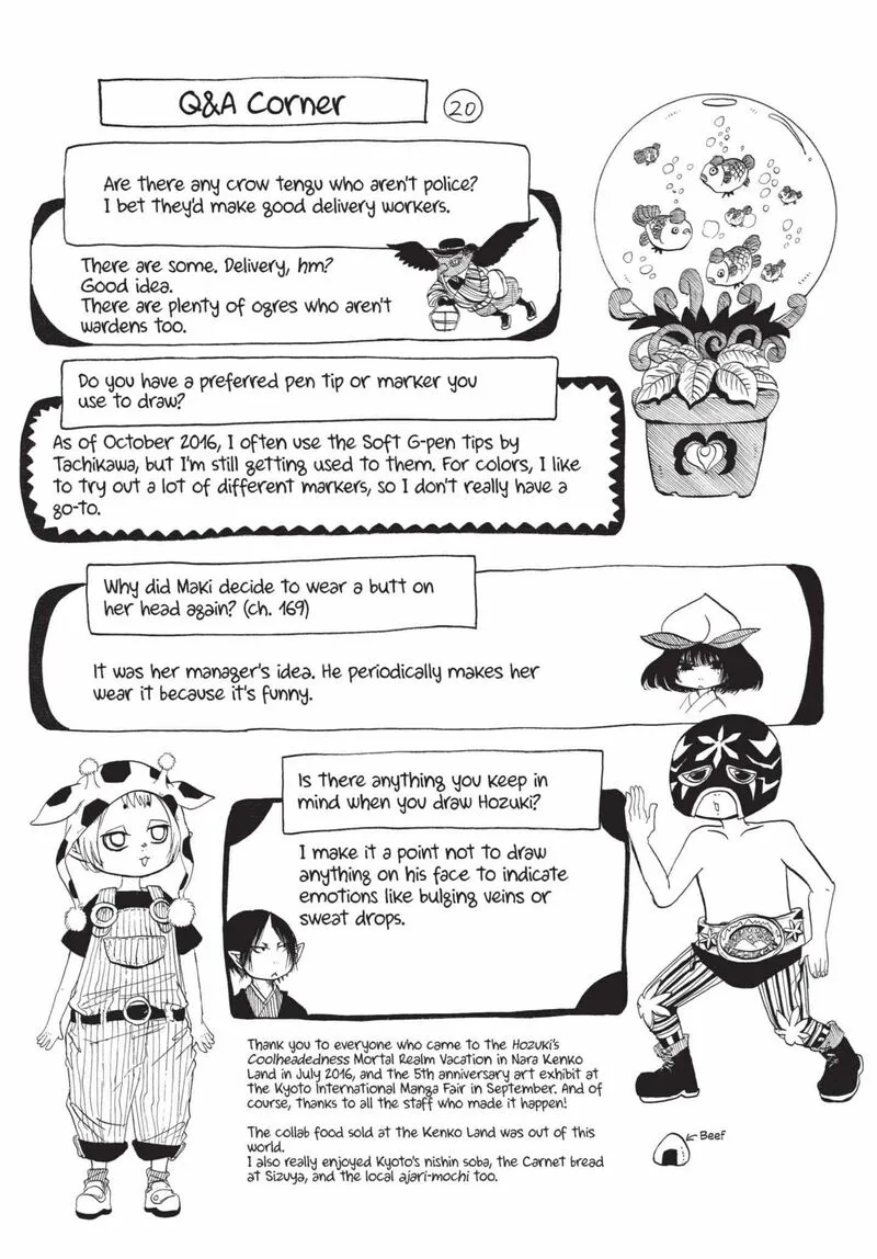 Hoozuki no Reitetsu Chapter 197 page 18