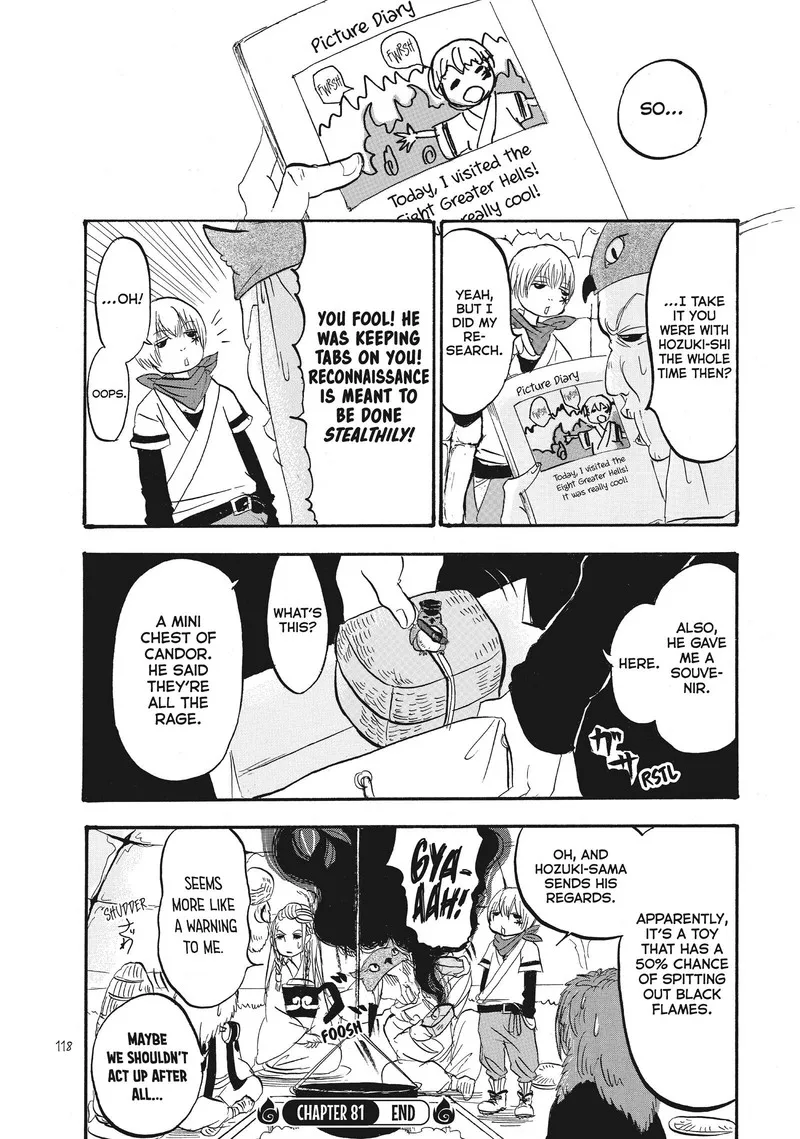 Hoozuki no Reitetsu Chapter 81 page 16