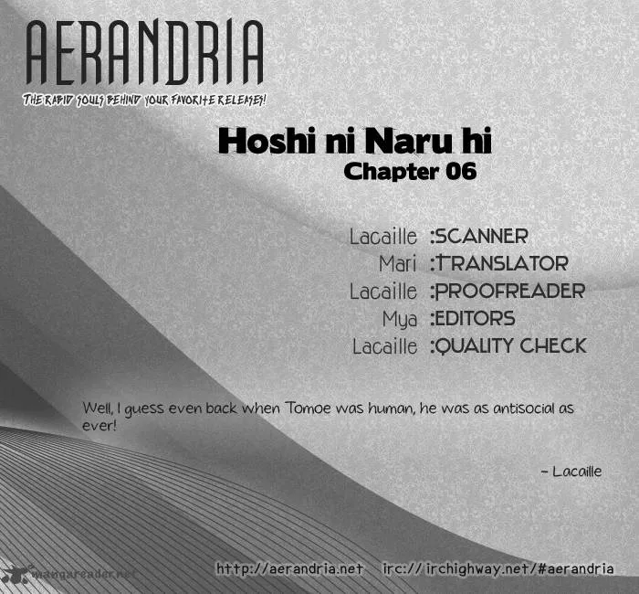 Hoshi ni Naru Hi Chapter 6 page 2
