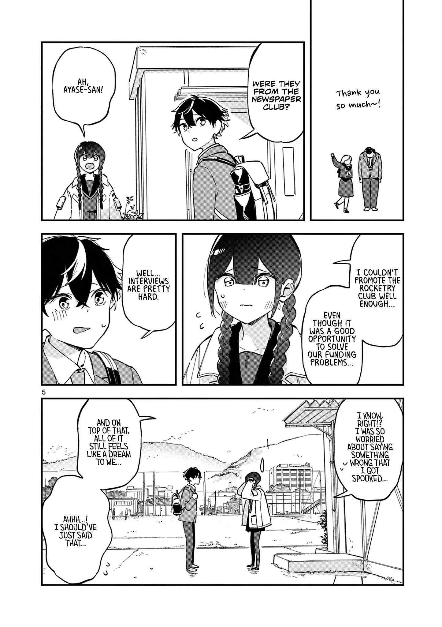 Houkago, Bokura wa Uchuu ni Madou Chapter 1 page 5