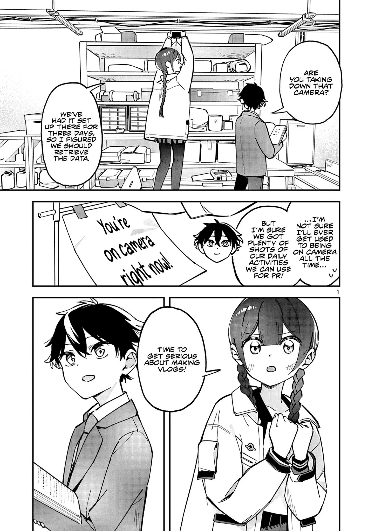 Houkago, Bokura wa Uchuu ni Madou Chapter 10 page 1