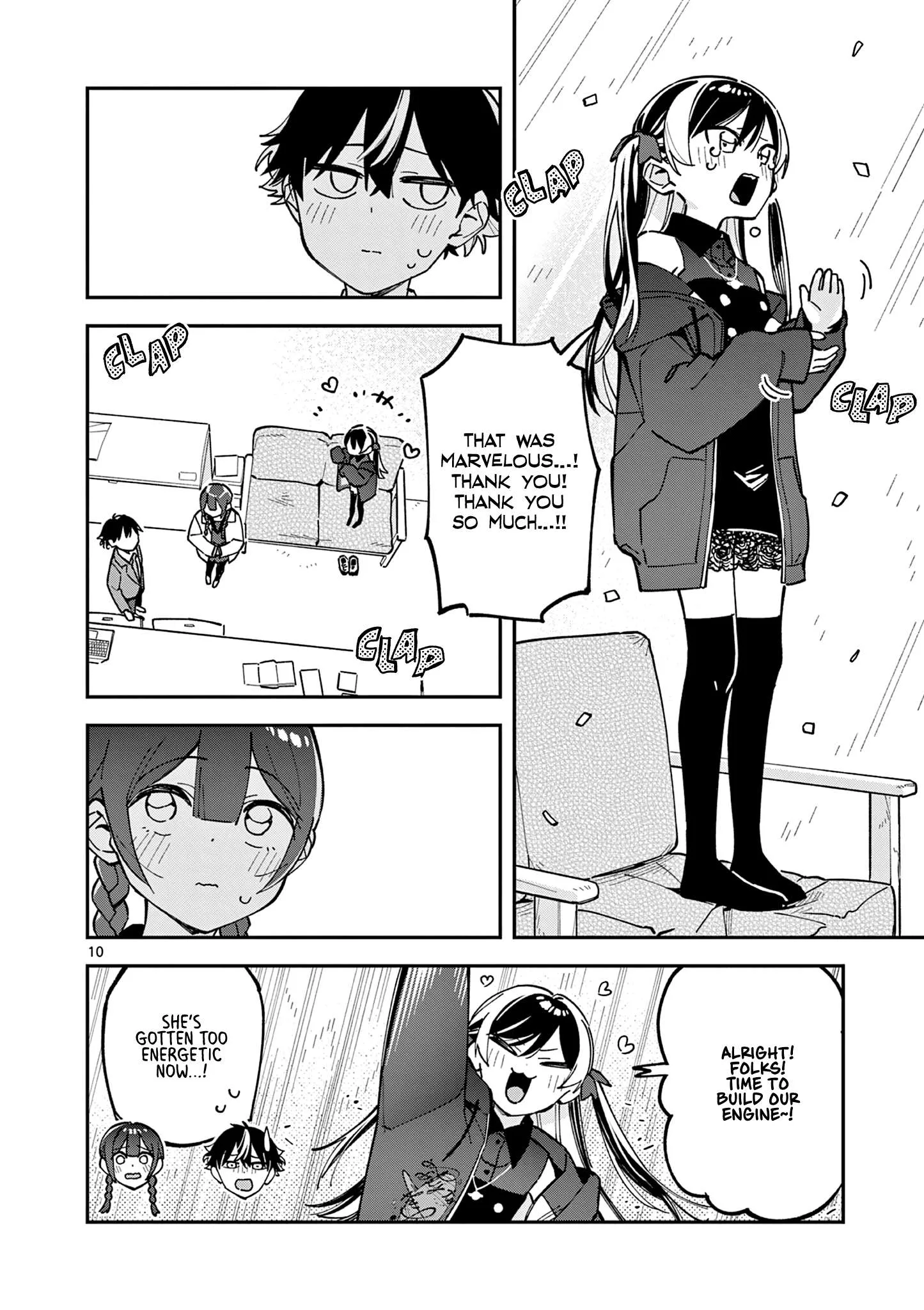 Houkago, Bokura wa Uchuu ni Madou Chapter 11 page 10