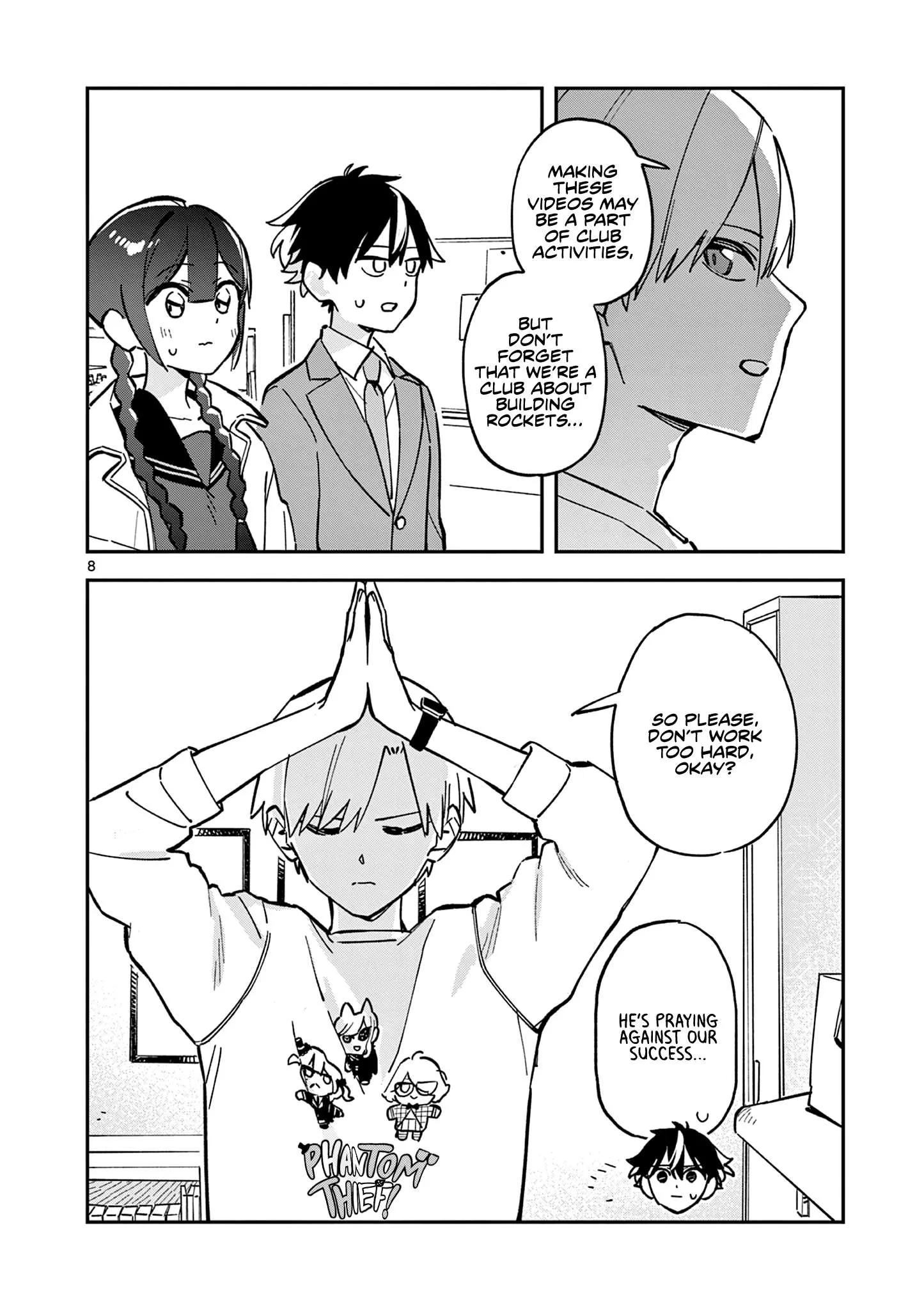 Houkago, Bokura wa Uchuu ni Madou Chapter 17 page 8