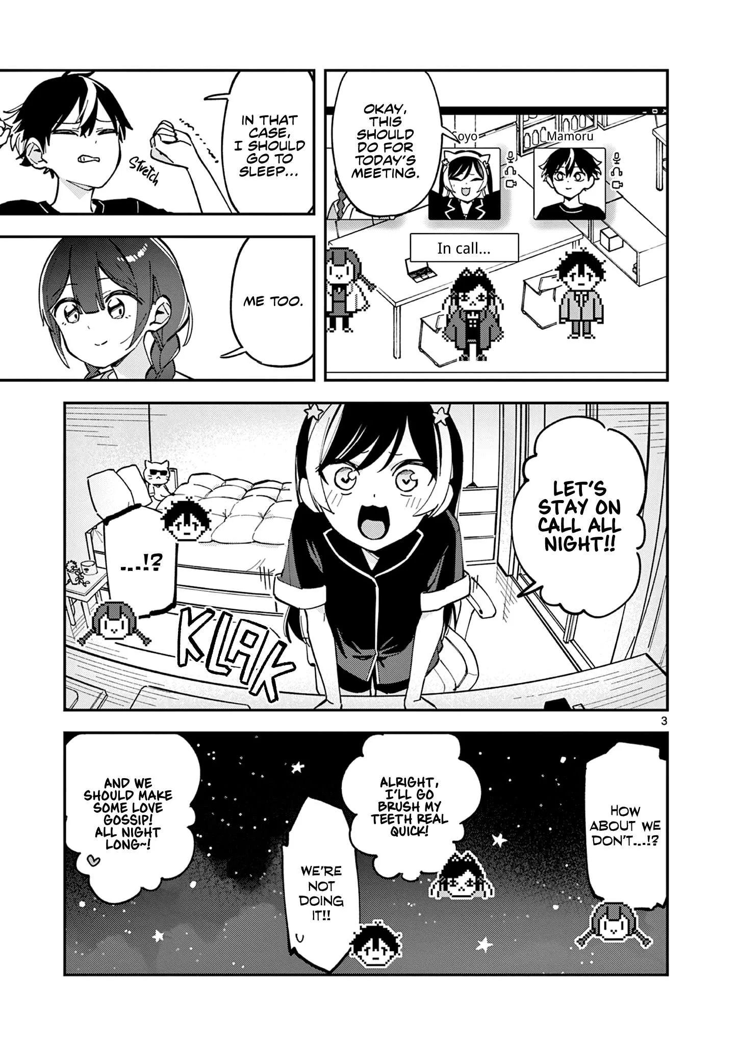 Houkago, Bokura wa Uchuu ni Madou Chapter 18 page 3