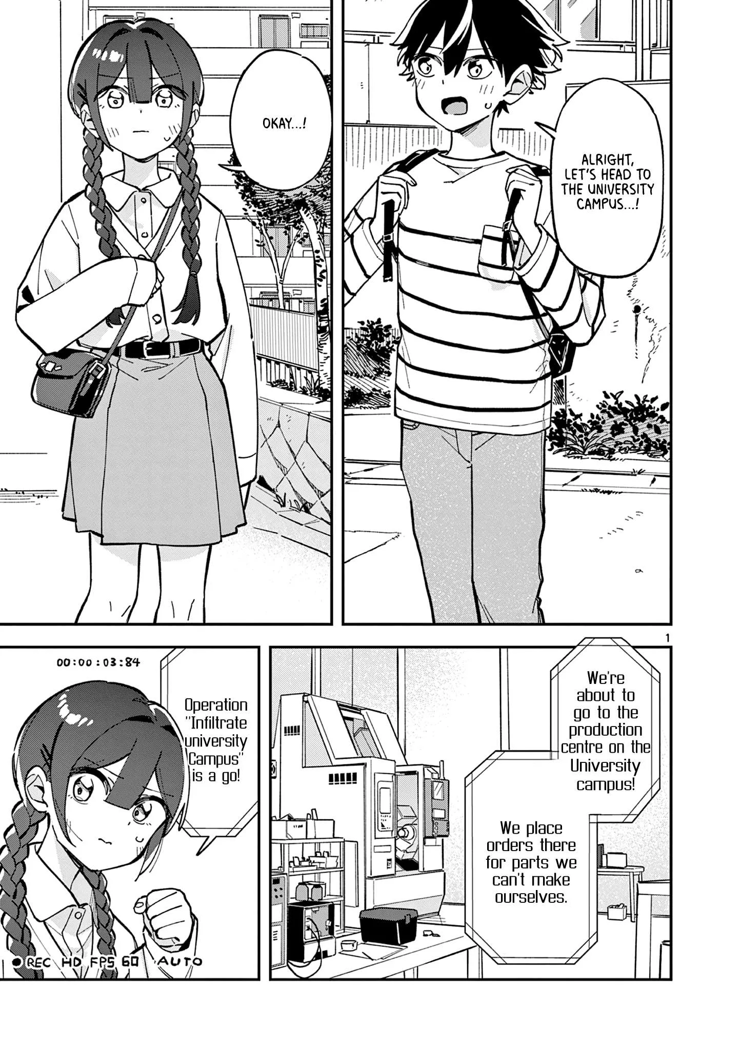 Houkago, Bokura wa Uchuu ni Madou Chapter 22 page 1
