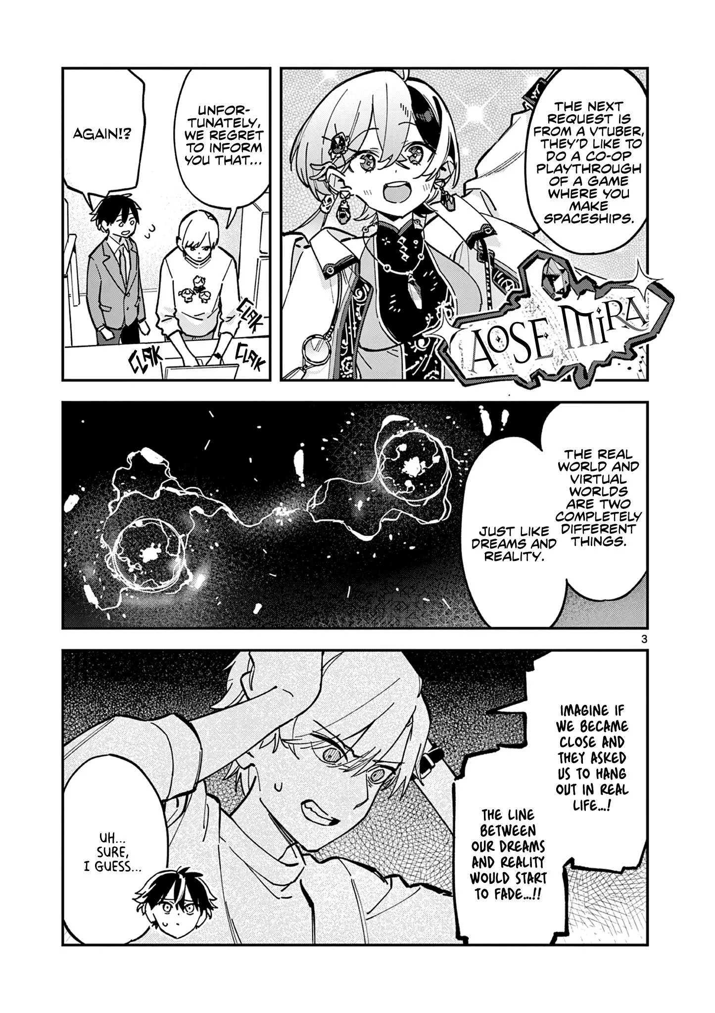 Houkago, Bokura wa Uchuu ni Madou Chapter 23 page 3