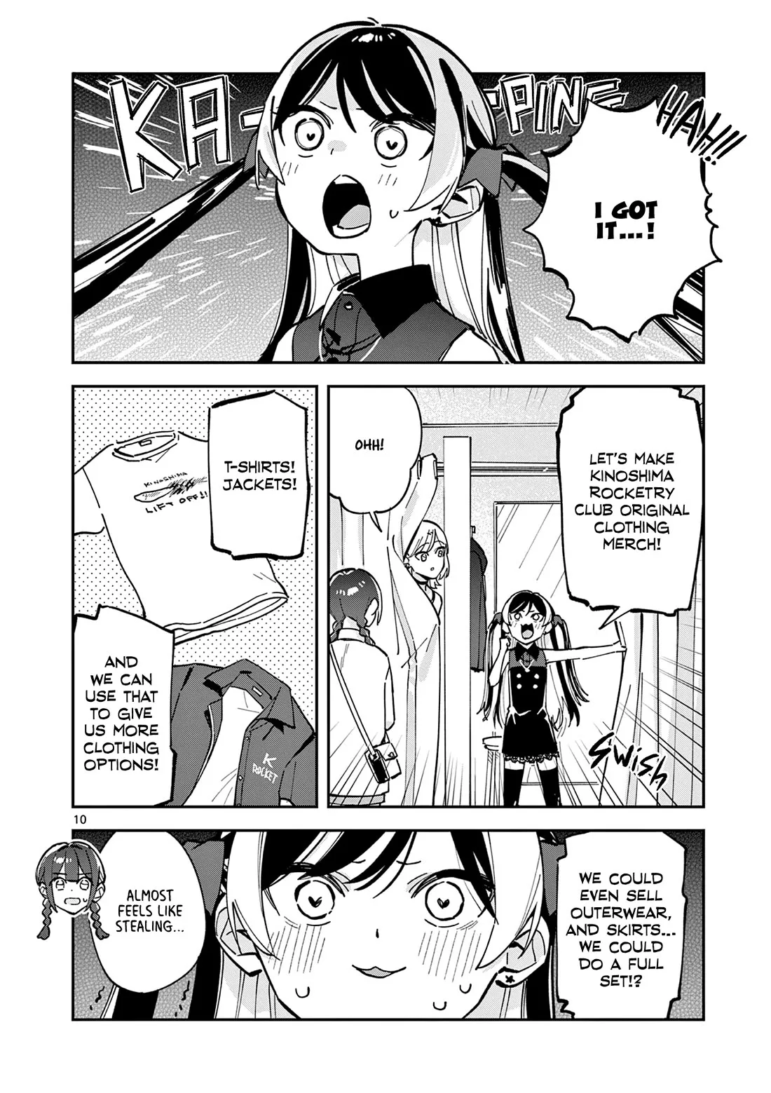Houkago, Bokura wa Uchuu ni Madou Chapter 24 page 10