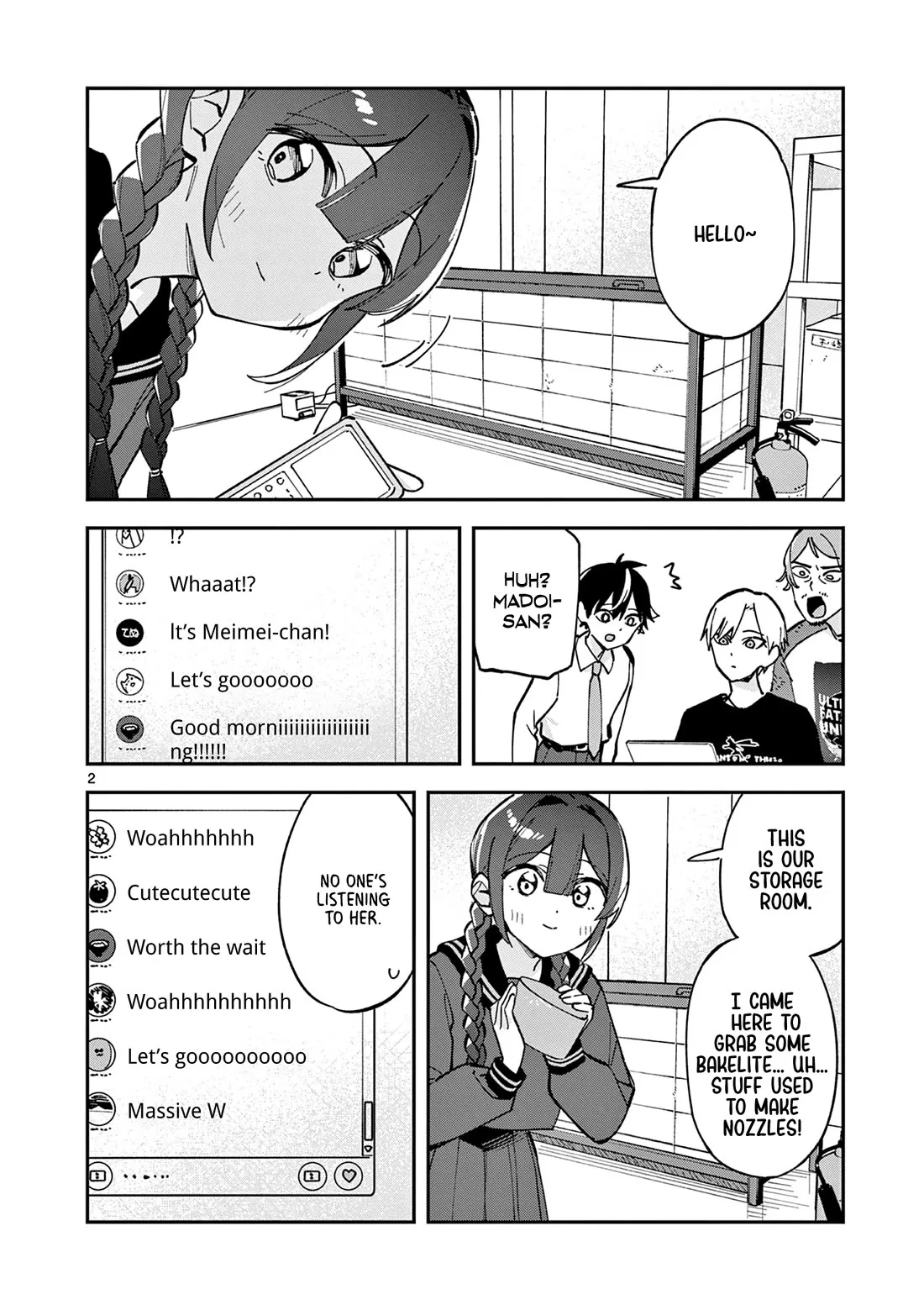 Houkago, Bokura wa Uchuu ni Madou Chapter 29 page 2