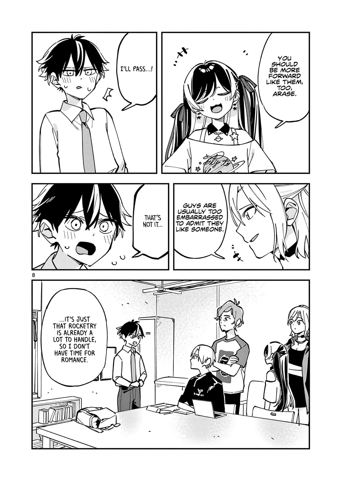 Houkago, Bokura wa Uchuu ni Madou Chapter 29 page 8