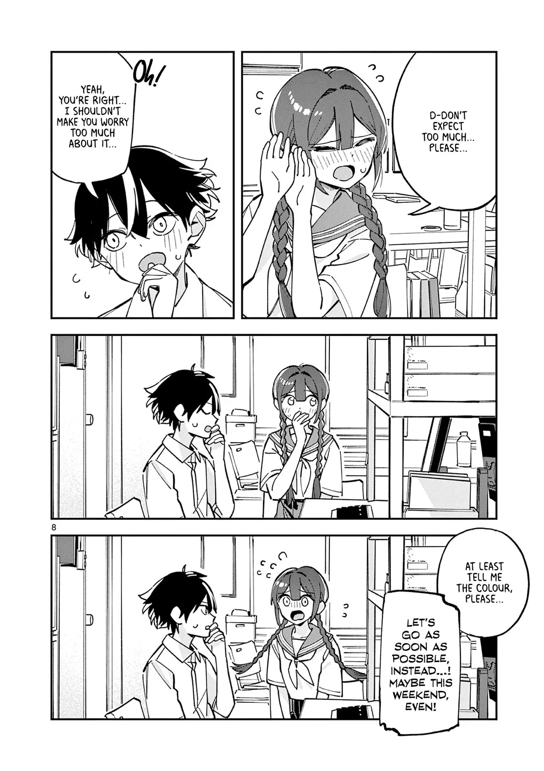 Houkago, Bokura wa Uchuu ni Madou Chapter 31 page 8