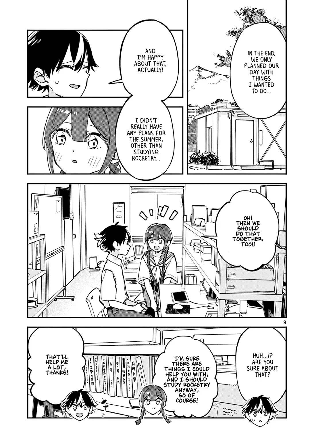 Houkago, Bokura wa Uchuu ni Madou Chapter 31 page 9