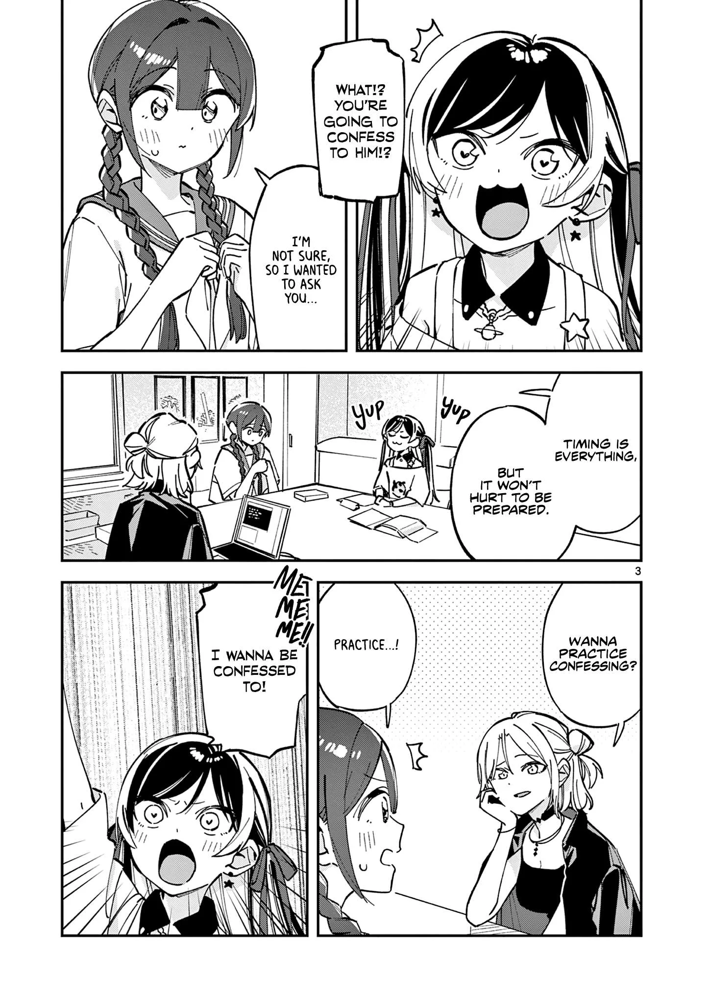Houkago, Bokura wa Uchuu ni Madou Chapter 32 page 3