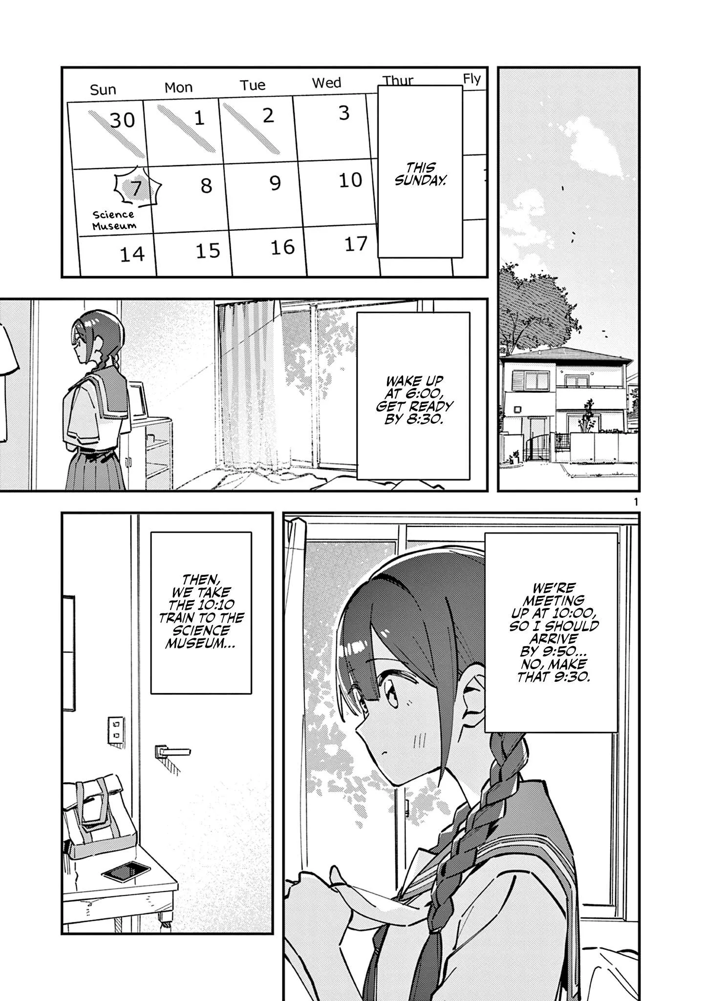 Houkago, Bokura wa Uchuu ni Madou Chapter 32 page 1