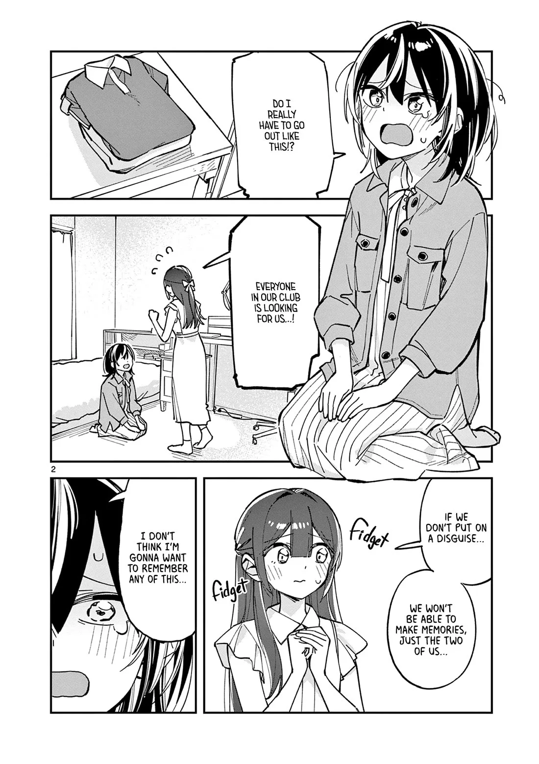 Houkago, Bokura wa Uchuu ni Madou Chapter 33 page 2