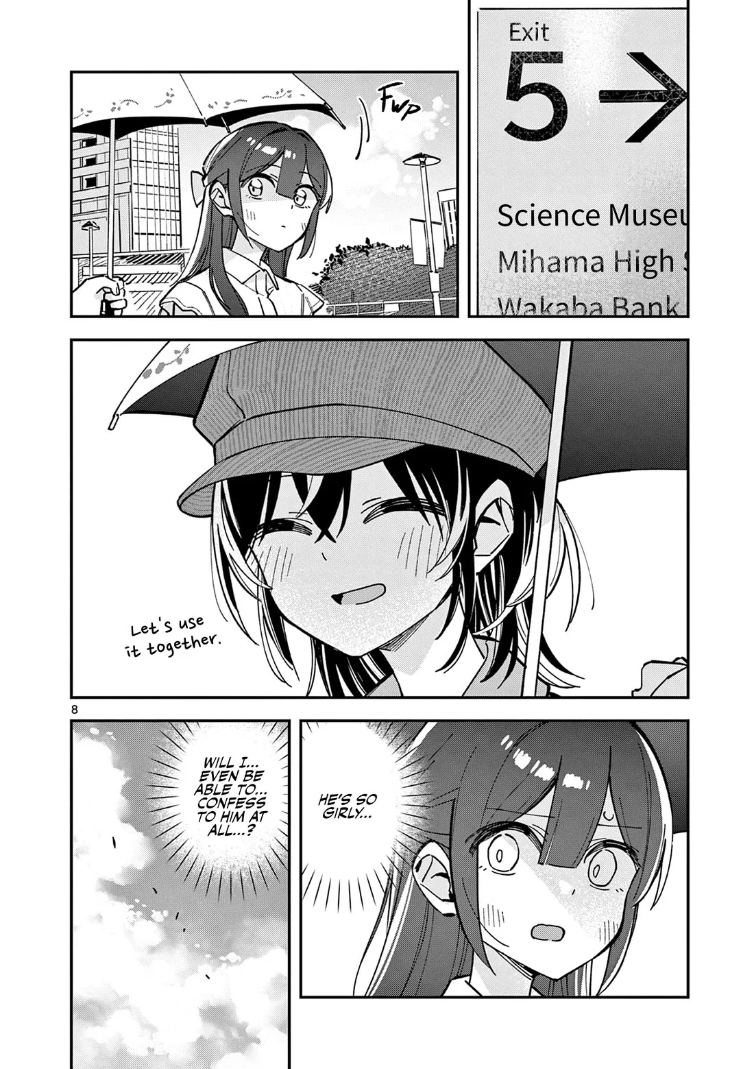 Houkago, Bokura wa Uchuu ni Madou Chapter 33 page 8