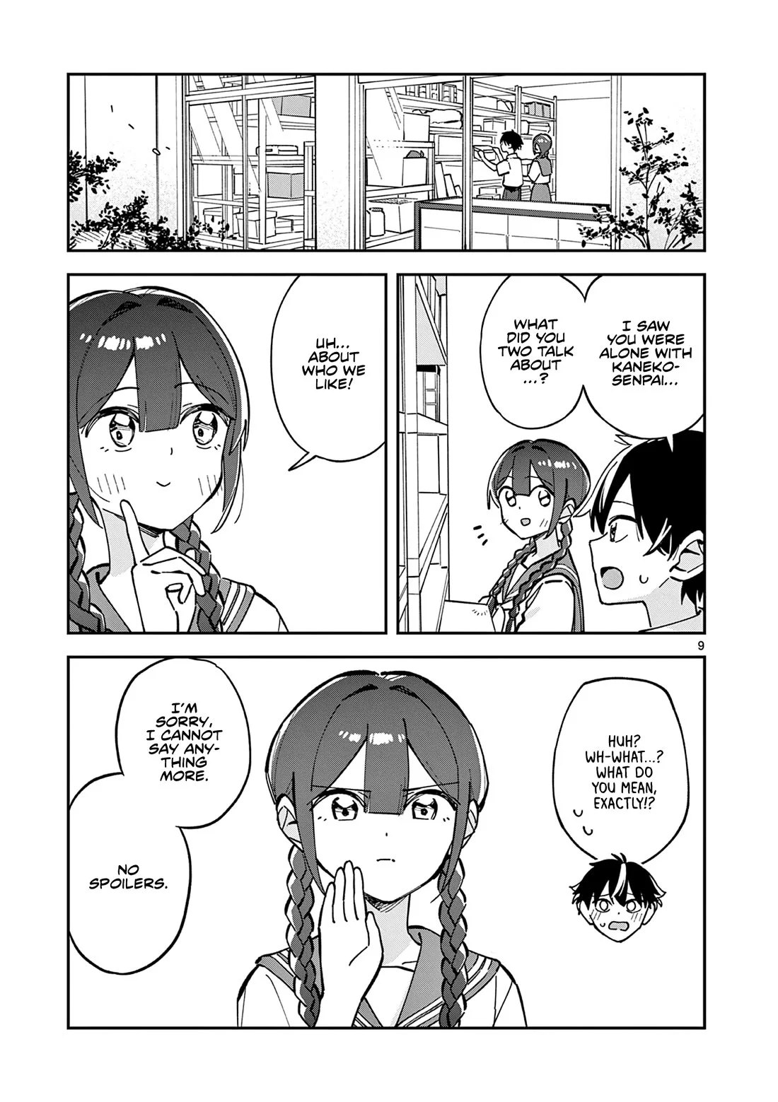 Houkago, Bokura wa Uchuu ni Madou Chapter 36 page 9