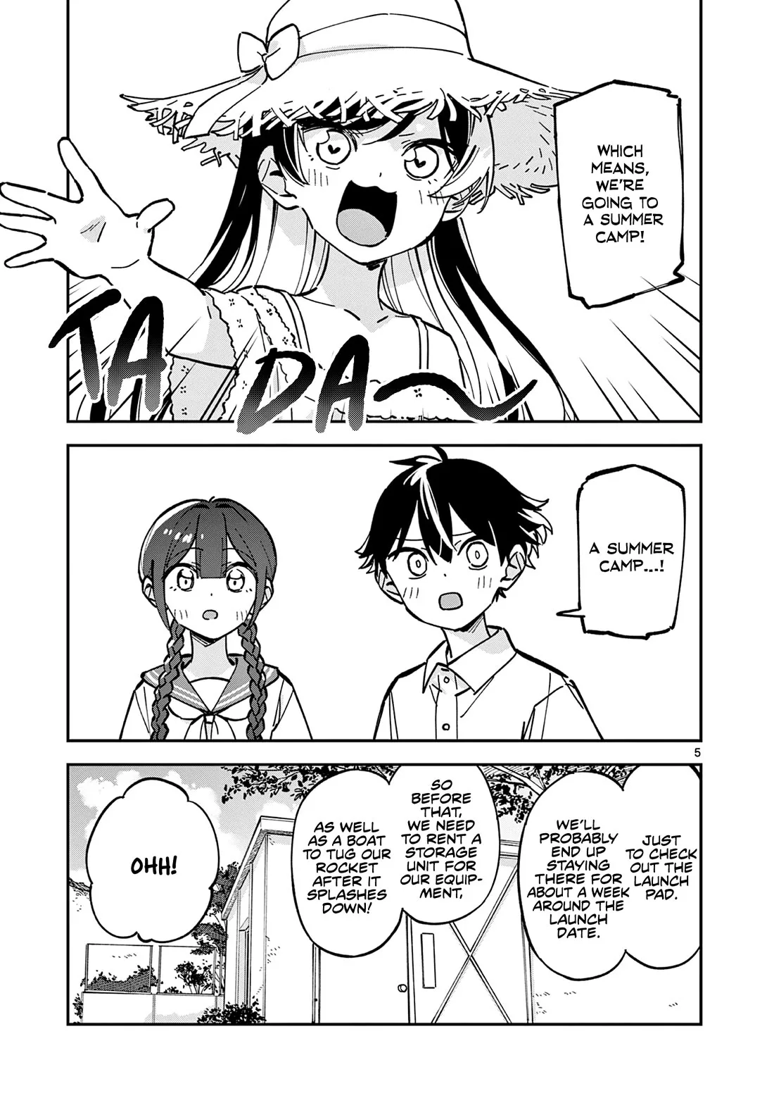 Houkago, Bokura wa Uchuu ni Madou Chapter 37 page 5