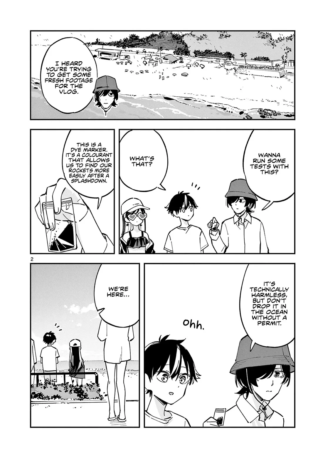 Houkago, Bokura wa Uchuu ni Madou Chapter 39 page 2