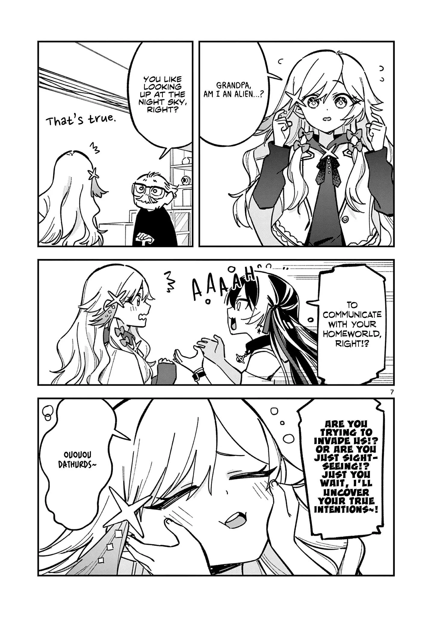 Houkago, Bokura wa Uchuu ni Madou Chapter 44 page 7