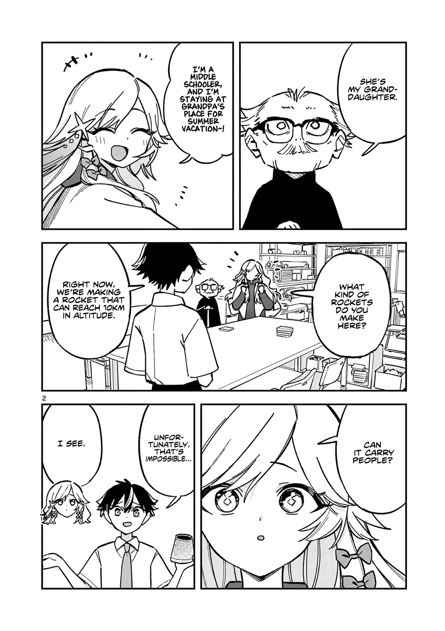 Houkago, Bokura wa Uchuu ni Madou Chapter 44 page 2