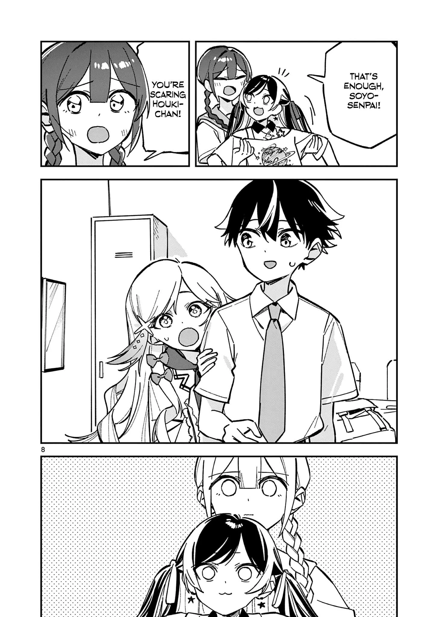 Houkago, Bokura wa Uchuu ni Madou Chapter 44 page 8