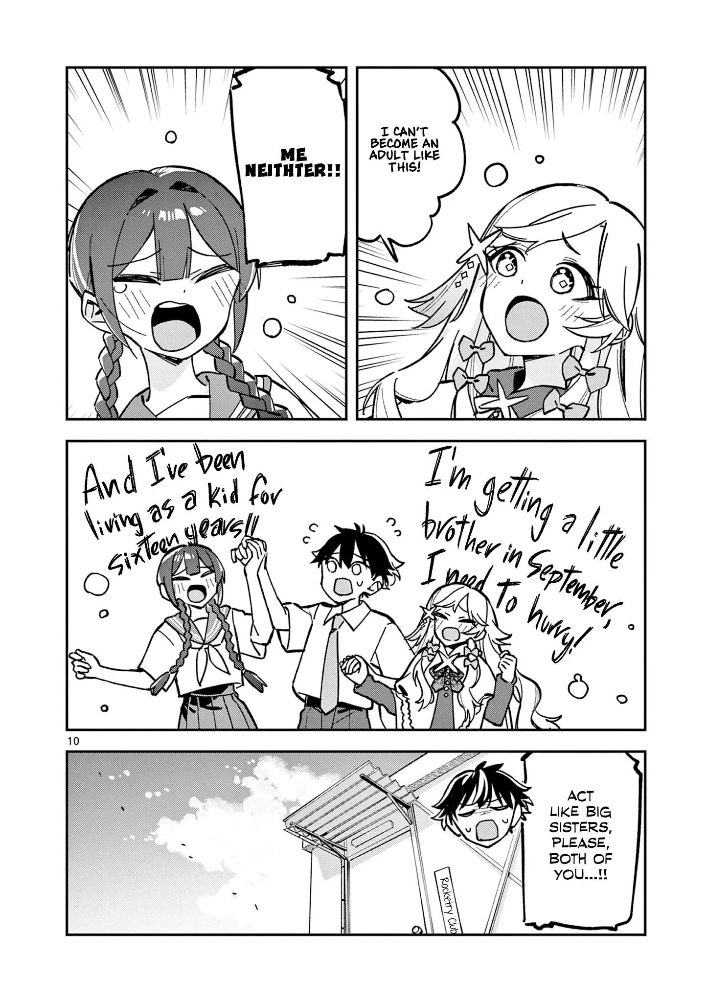 Houkago, Bokura wa Uchuu ni Madou Chapter 45 page 10