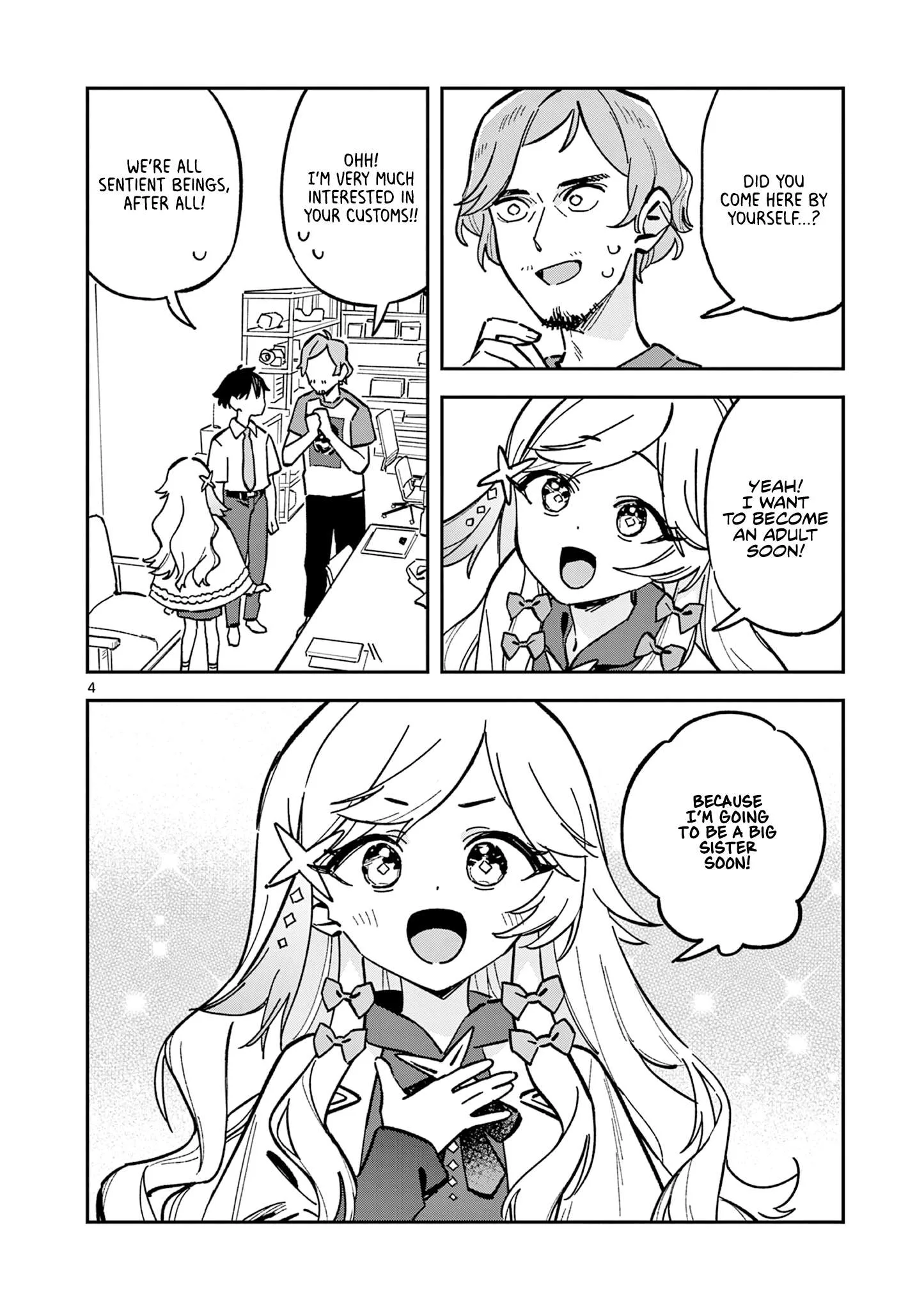 Houkago, Bokura wa Uchuu ni Madou Chapter 45 page 4