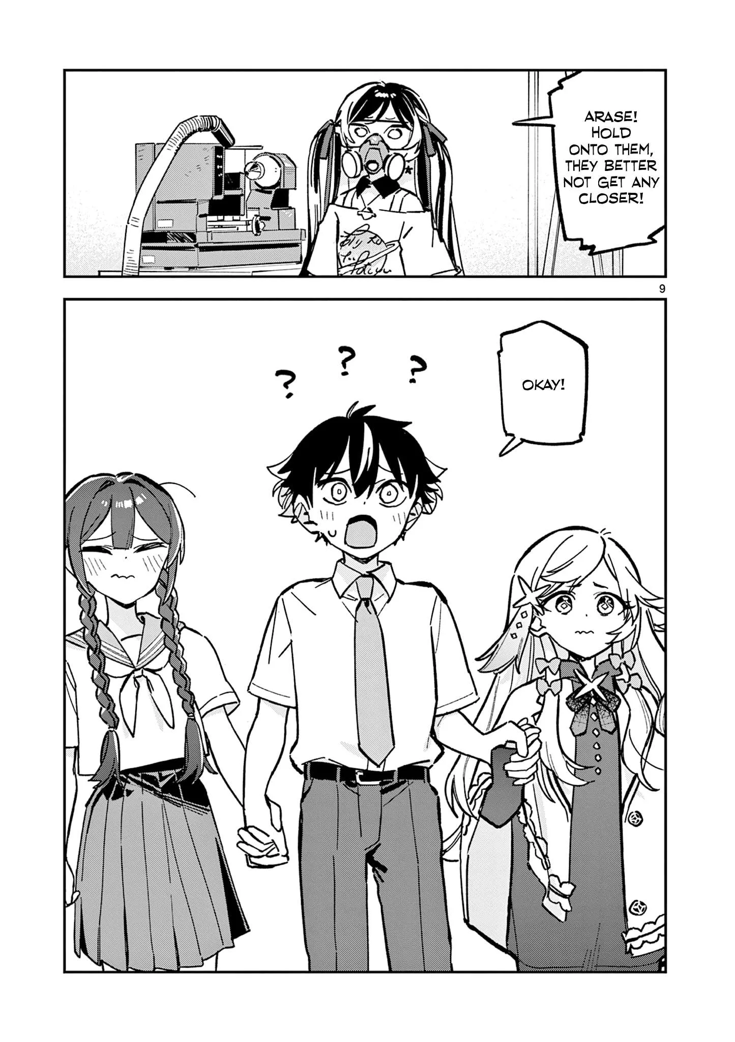 Houkago, Bokura wa Uchuu ni Madou Chapter 45 page 9