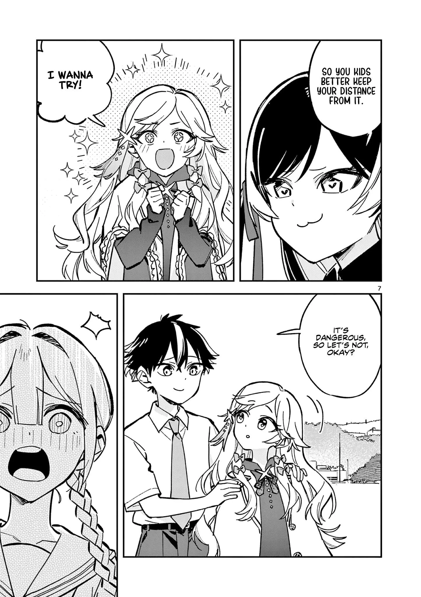 Houkago, Bokura wa Uchuu ni Madou Chapter 45 page 7