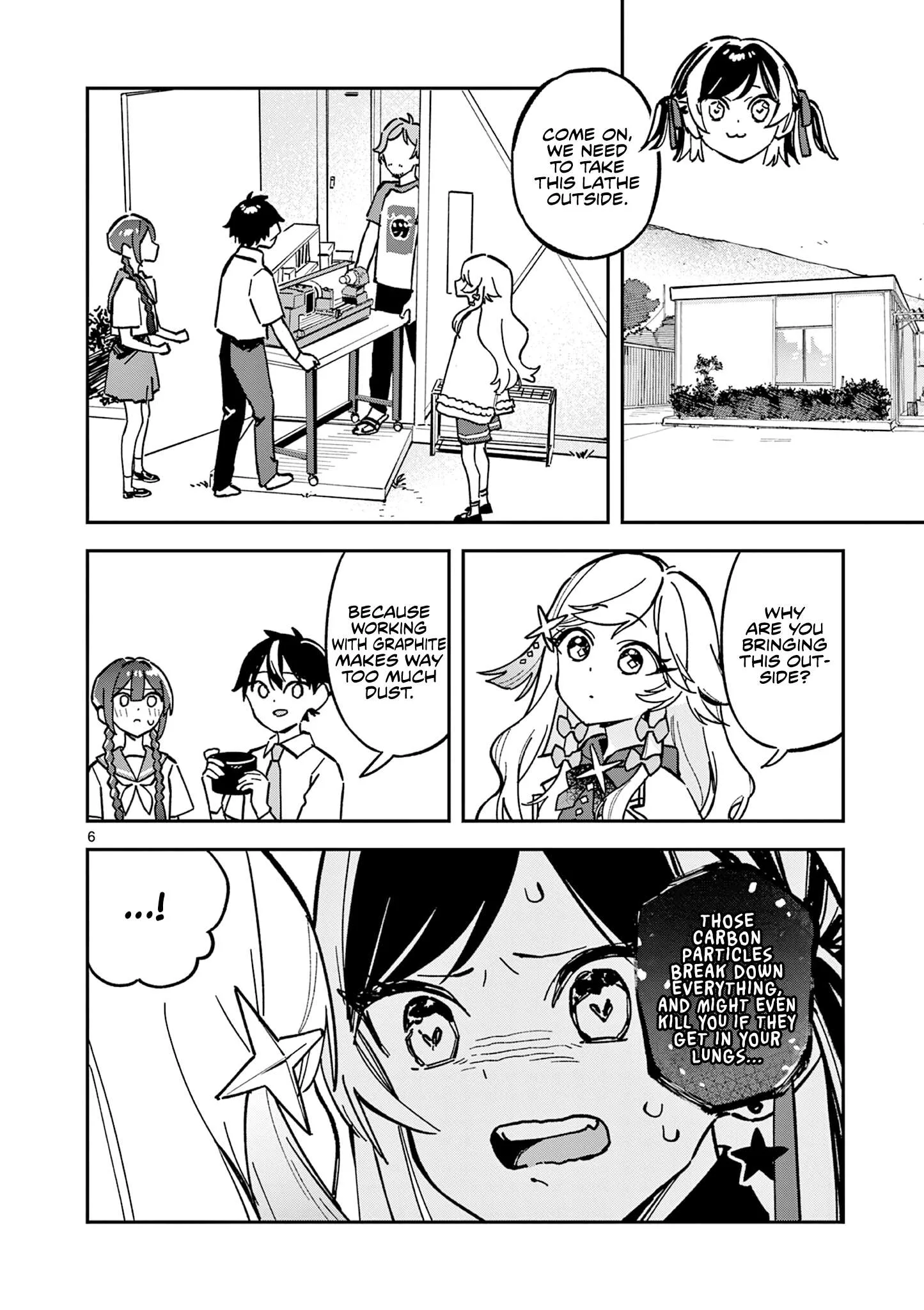 Houkago, Bokura wa Uchuu ni Madou Chapter 45 page 6