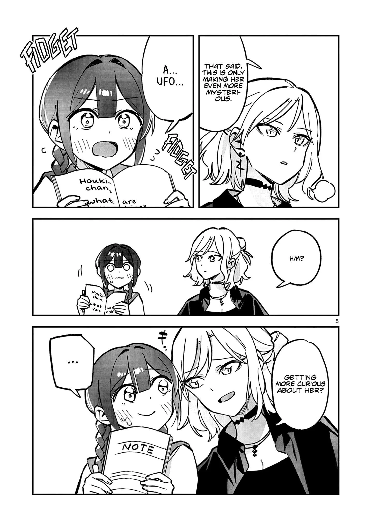 Houkago, Bokura wa Uchuu ni Madou Chapter 46 page 5