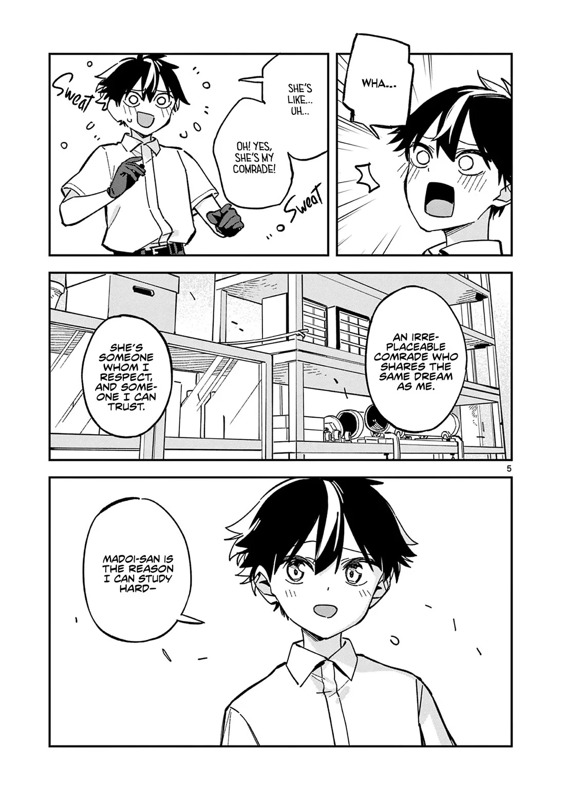 Houkago, Bokura wa Uchuu ni Madou Chapter 47 page 5