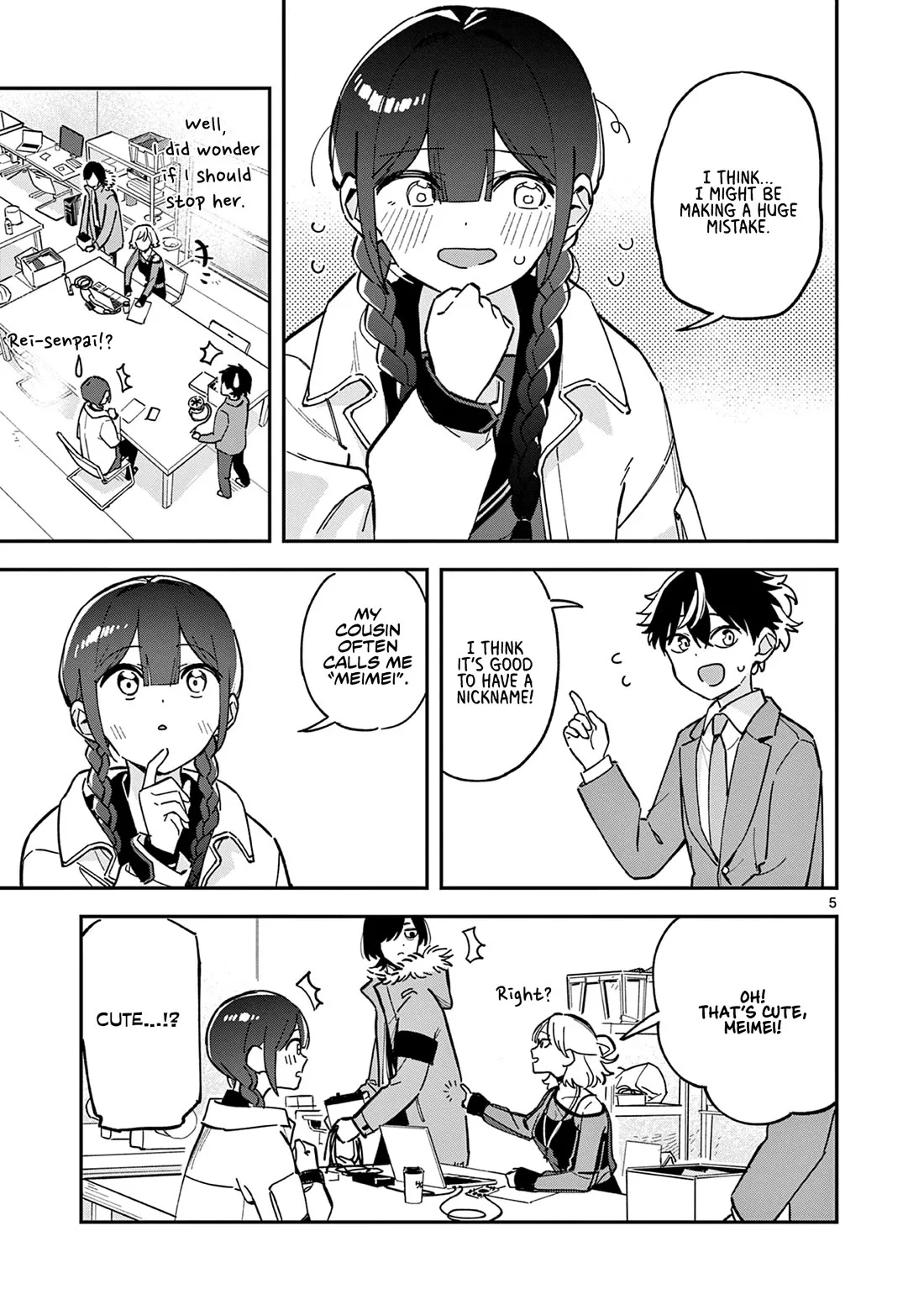 Houkago, Bokura wa Uchuu ni Madou Chapter 5 page 5