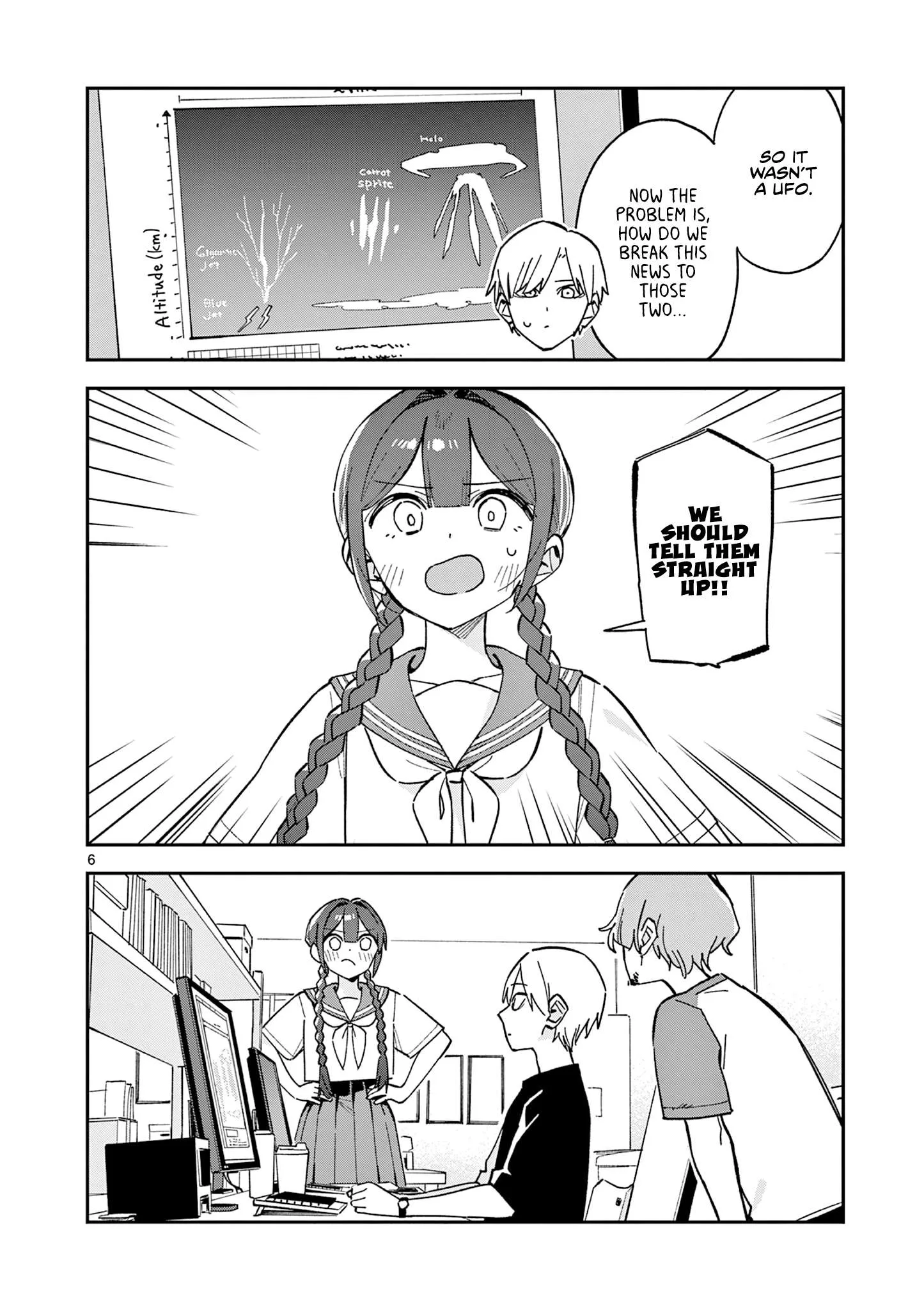 Houkago, Bokura wa Uchuu ni Madou Chapter 50 page 6