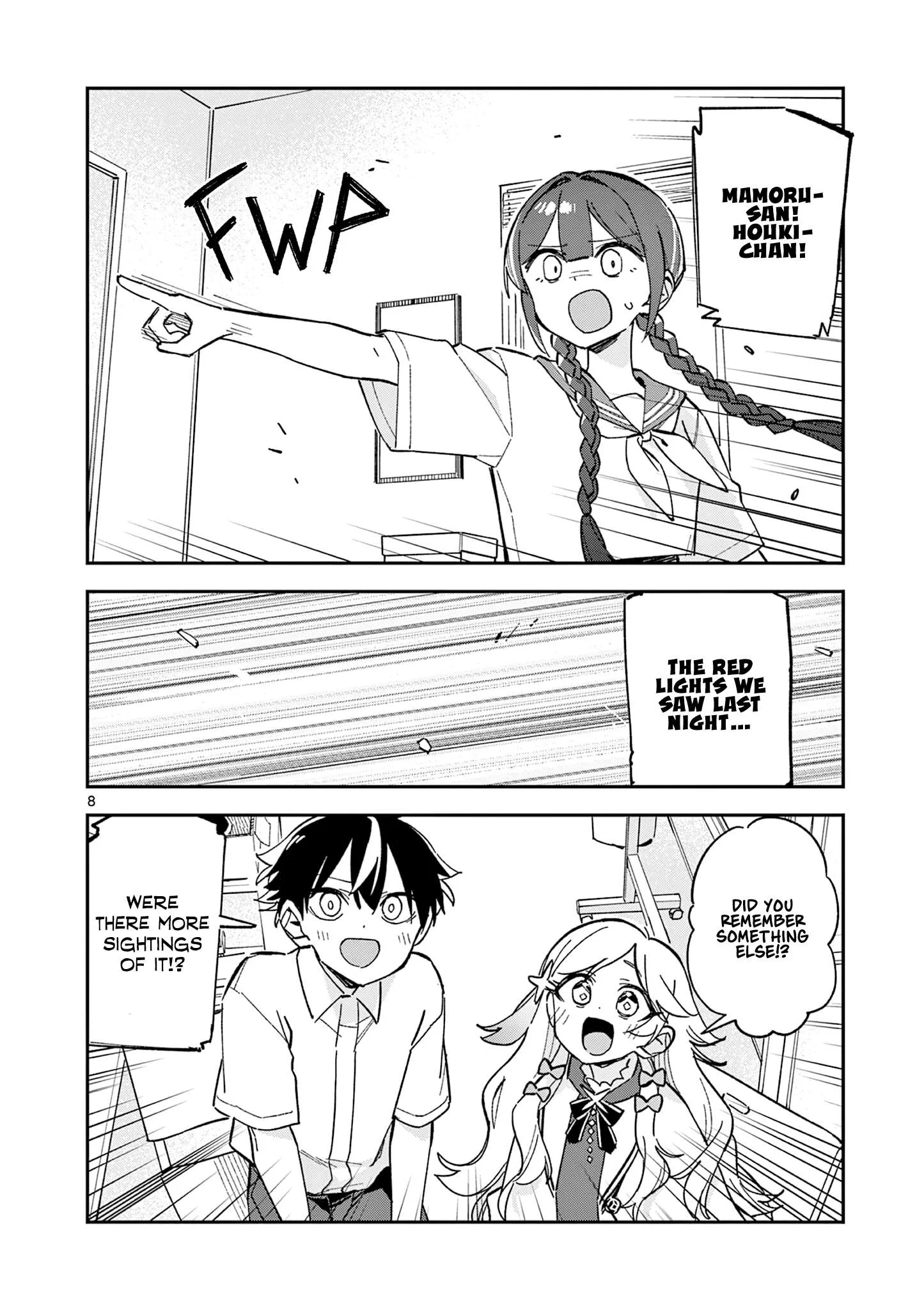Houkago, Bokura wa Uchuu ni Madou Chapter 50 page 8