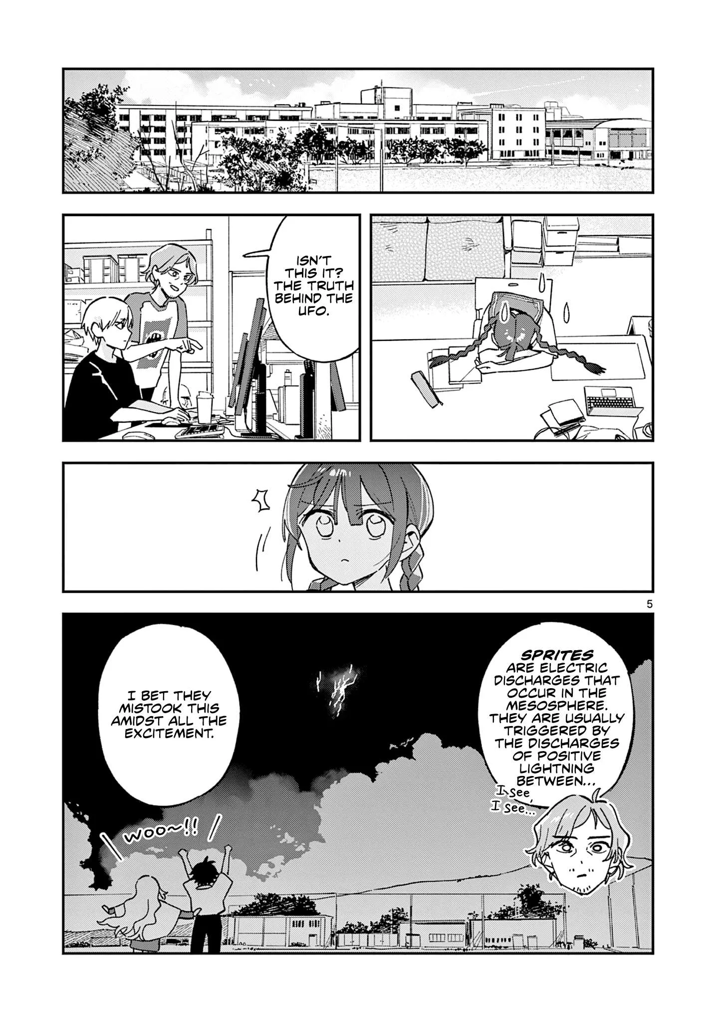 Houkago, Bokura wa Uchuu ni Madou Chapter 50 page 5