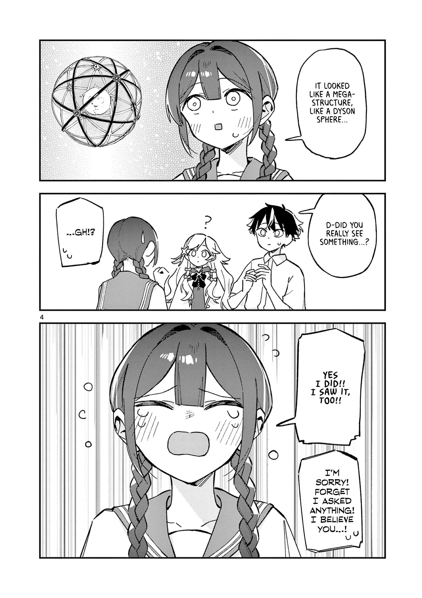 Houkago, Bokura wa Uchuu ni Madou Chapter 50 page 4